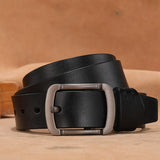 130 140 150 160 170cm Cow Leather Belt Cowboys Men's Genuine Leather Belts Luxury Designer Belts Strap Mart Lion   