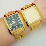 24k Thick Plated Retro Ladies Watch Trend Decorations Gold Placer Watches Women's Titanium Mart Lion   