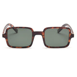 Peekaboo TR90 square frame sunglasses men polarized green brown retro sun glasses for women uv400 male 2022 summer driving  MartLion