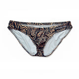 Men's Underwear Ropa Interior Hombre Gay Low-Rise Underwear Underpants Briefs Pattern Slip Hombre Mart Lion Tiger Pattern M 1pc