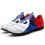 Unisex Men's Cycling Mesh Breathable Bicycle Sneakers Shoes Flat Spd Rubber Non Slip Road Bike Mart Lion BaiLanHong -998 36 