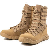 Summer Military Boots Outdoor Men's Army Boots Hiking Shoes Men Tactical Combat Ankle Boots Outdoor Mart Lion sand 38 