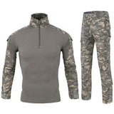 Men's Tactical Camouflage Sets Military Uniform Combat Shirt+Cargo Pants Suit Outdoor Breathable Sports Clothing Mart Lion UCP Camo S 