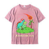 Tabletop Gaming Critical Hit Dinosaurs And Dice Premium T-Shirt Group Tops amp Tees for Men's Prevalent Cotton Funny Mart Lion Pink XS 
