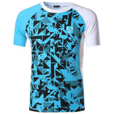 jeansian men's Designer T Shirt Casual Quick Dry Slim Fit Tops amp Tees Mart Lion LSL193-White US S 