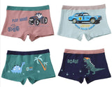 5pcs/lot 1-12Y Kids Cartoon Underwear Boxers Panty Teenager Underpants Children&#39;s Shorts Panties For Boys  MartLion