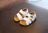  Summer Children Sandals Boys Shoes for Kids Toddler Soft Anti-slip Beach Baby Girls PU Leather Casual Flat Mart Lion - Mart Lion