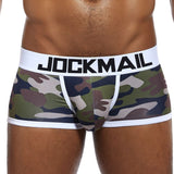 Boxer Men's Underwear Mesh Camouflage Cuecas Masculinas Breathable Nylon U Pouch Calzoncillos Hombre Slip Hombre Boxershorts Mart Lion JM413GREEN M(27-30inches) 