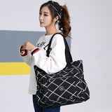 Messenger Bags Women Shoulder Nylon Handbag Large Capacity Tote Shopping Bag Ladies Casual beach Mart Lion   