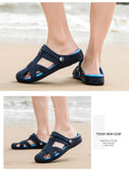 Men's Shoes Summer Water Beach Casual Sport Sandals Anti-Slip Seaside Shoes for Outdoor Swimming Mart Lion   