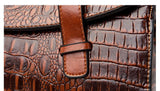 Crocodile Luxury Leather Handbags Women Bags Designer Vintage Alligator Satchel Tote Lady Shoulder Bag Mart Lion   