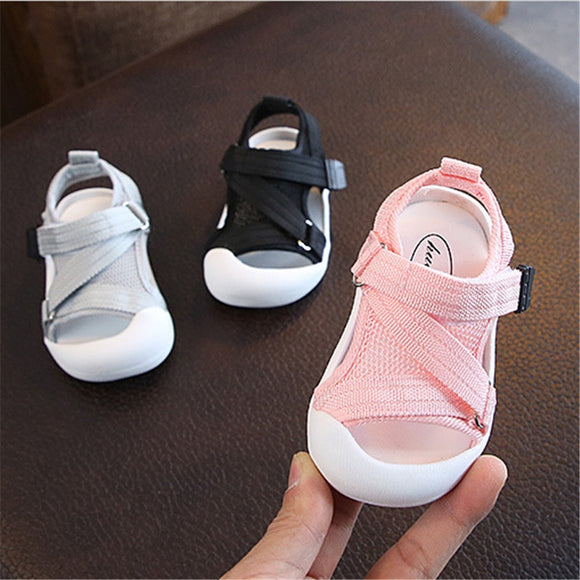 Summer Infant Toddler Shoes Baby Girls Boys Casual Non-Slip Breathable Kids Anti-collision Beach Mart Lion   