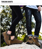 Outdoor Walking Hiking Shoes Men's Women Warm Fur Sneakers Retro Lace Up Summer Boys Footwear Mart Lion   