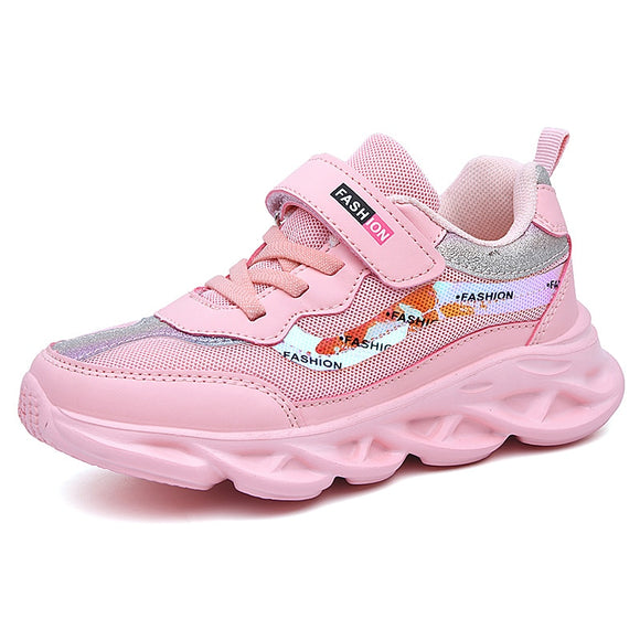 Sport Girls Sneakers Children Casual Shoes For Kids Sneakers Breathable Mesh Running Footwear Trainers Mart Lion Pink 1 26 