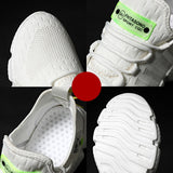 Men's Tennis Sport Shoes Super Light Hollow Mesh Soft Shock Sneakers White Sock Footwear Zapatillas Tenis Masculino
