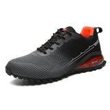 Men's Shoes Sneakers Outdoor Running Walking Trainer Sports Shoes Green Black Hombre Mart Lion gray black 41 