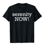  Serenity Prayer Alcoholics Anonymous 12 Step T-Shirt Cotton Men's Mart Lion - Mart Lion