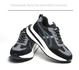  Premium Lightweight Safety Shoes Steel Toe Autumn Breathable Anti-Puncture  Safetix Boots Jogger Mart Lion - Mart Lion