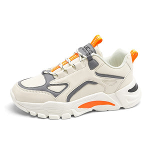 Casual Sneakers Men's Vulcanized Autumn Shoes Casual Tenis Sneaker Walking Boys Platform Sneakers Mart Lion Beige 38 