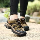 Men's Hiking Shoes Women Warm Fur Sneakers Lace Up Plush Summer Boys Walking Adult Outdoor Footwear Winter Mart Lion   