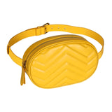 Waist Pack For Women Fanny Pack Designer Belt Bags Chest Bag Girls Cute Easy Phone Pocket PU Leather  Bumbag Mart Lion yellow China 