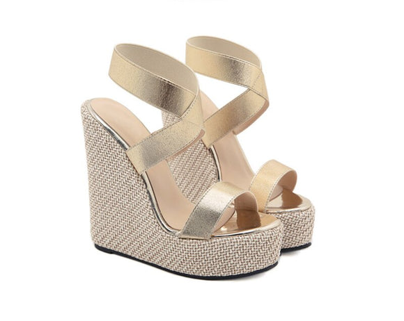  Trends Platform Wedges Sandals For Women Summer Street Style High Heels Casual Party Dress Female Shoes Mart Lion - Mart Lion
