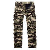 Winter Camouflage Military Tactical Thick Fleece Men's Multi-pocket Cargo Pants Warm velvet Casual Trousers Mart Lion 29 Green Camouflage 
