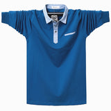 Men's Polo Shirt Long Sleeve Polo Shirt Soild Color Polo Clothing Summer Streetwear Casual Tops Mart Lion - Mart Lion