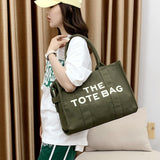 Large Canvas Tote Crossbody Bags for Women Designer The Tote Bag Women Handbags Casual Shoulder Shopper Purses Mart Lion   