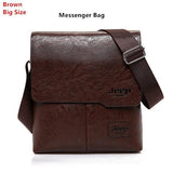 Men's Bag 2PC/Set Leather Messenger Shoulder Bags Crossbody Casual Bags Mart Lion Brown 1505-2 China 