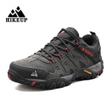 Men's Hiking Shoes Suede Leather Outdoor Wear-resistant Men's Trekking Walking Hunting Tactical Sneakers Mart Lion Grey 40 CN