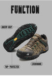 Men's Hiking Shoes Suede Leather Outdoor Wear-resistant Men's Trekking Walking Hunting Tactical Sneakers Mart Lion   