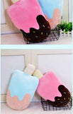50CM design 3D sweet ice cream pillow cushion car waist support cushion Soft Plush Stuffed Doll Toys Creative Pillow Mart Lion   
