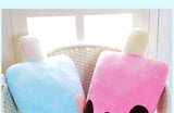 50CM design 3D sweet ice cream pillow cushion car waist support cushion Soft Plush Stuffed Doll Toys Creative Pillow Mart Lion   