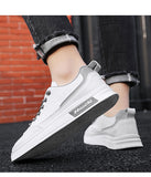 Sneakers Men's Casual Shoes Lightweight Breathable White Tenis Shoes Flat Lace-Up Travel Zapatos Deportivos Mart Lion   