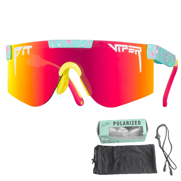 Old Kids Polarized Glasses Outdoor Sunglasses Sport Cycling Eyewear Mtb Boys Girls UV400 With Box Mart Lion C3  