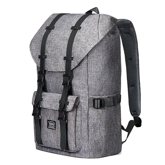 Outdoor Mountaineering Bag Linen Oxford Laptop Backpack for Notebook Casual Daypacks School Bags Mart Lion   