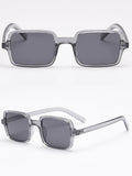 Peekaboo TR90 square frame sunglasses men's polarized green brown retro sun glasses for women uv400 summer driving Mart Lion   
