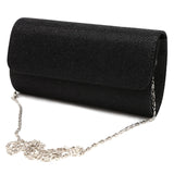 Popular Women's Evening Shoulder bag Bridal Clutch Party Prom Wedding Envelope Handbag Mart Lion Black  