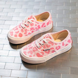 Girls Canvas Shoes Leopard Print Pink Summer Children Pedal Shoes Net Red Tide Mart Lion pink 24 