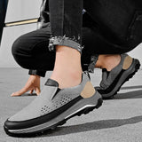 Men's Loafers Shoes Slip On Flats Breathable Formal Shoes Soft Walking Footwear Summer Hiking Shoes Platform Sneakers Mart Lion   