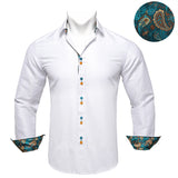 Men's Shirt Long Sleeve Cotton Red Button-down Collar Social Casual Shirts Men's DiBanGu Clothing Mart Lion CY-2205 M 