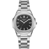 Men Watch Casual Quartz Diamond Women Watches Stainless Steel Diamond Multi-function reloj de mujer Mart Lion C4  