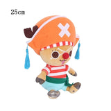 25cm One Piece Plush Stuffed Toys Luffy Zoro Chopper Ace Law Cartoon Anime Figure Doll Kids Kawaii Decor Mart Lion 25cm Chopper F China