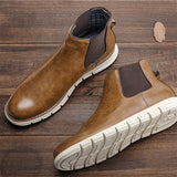 Men's Natural Wool Winter Boots Warm Cow Winter Leather Shoes Mart Lion BY506 40 China