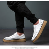 Luxury Men's Shoes Male Sneakers Genuine Leather Breathable Walking Tennis Shoes Zapatos De Hombre Casual Shoes Mart Lion   