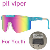 Pit Viper Sunglasses Youth For About 7-20 Boys and Girls Face Width 125 MM/ 4.9 Inch Mtb Cycling Glasses Men Women Sport Eyewear  MartLion