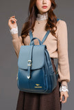 Casual Women Leather Backpack Designer Shoulder Bags For Back Pack School Bags For Teenage Girls Mochila Feminina Mart Lion   