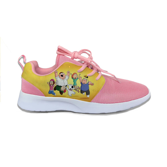 Anime Cartoon Guy Hot Funny Family Sport Running Shoes Cute Breathable Lightweight Mesh Sneakers 3D Print For Women Mart Lion   