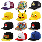 Pokemon Pikachu Baseball Cap Anime Cartoon Figure Cosplay Hat Adjustable Women Men Kids Sports Hip Hop Caps Toys Mart Lion   